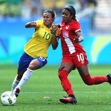 The moisture wicking interlock polyester draws water away from the body so create your own customized canada soccer jersey customized with your name and numbers printed on this soccer jerseys. Canada Soccer Reveals Jerseys Ahead Of 2019 Women S World Cup Waking The Red