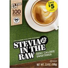 100 packets stevia in the raw zero