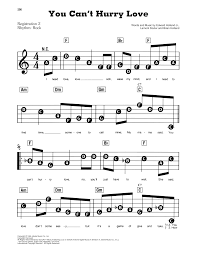 You can't hurry love guitar chords and lyrics, as performed by the supremes. The Supremes You Can T Hurry Love Sheet Music Download Pdf Score 195309