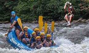 Highway 231/79 bridge and takeout at county road 160 on your right. Ocoee Rafting