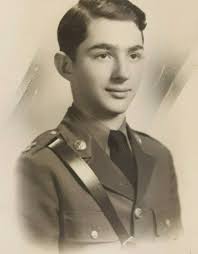 1940s Macon Georgia Lanier High School Boy In Uniform Studio Photograph