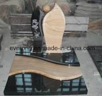 Himalaya Blue Sre Granite Headstone Design for Memorial ...
