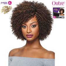 How to dye your hair with jell o youtube via youtube.com. Outre Purple Pack Human Hair Blend Big Beautiful Weave 3pcs 4a Kinky