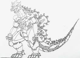 Mechagodzilla coloring pages pleasant to be able to our website in this occasion i am going to teach you about mechagodzilla coloring pagesand from now on this is actually the very first photograph. A Better Look At My Mechagodzilla Design Godzilla