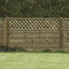 Reverse board and batten have very narrow boards with wide battens installed over the seams. Horizontal Boarded Lattice Fence Panel Pressure Treated Free Delivery Available