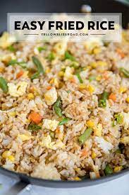 Dinner Easy Rice Recipes Fried Rice Easy Fried Rice Recipe Easy