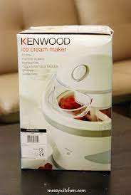 Enjoy tasty homemade ice cream with the help of an ice cream maker. My New Kenwood Ice Cream Maker Messy Witchen