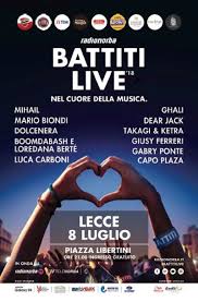 The kolors, gabry ponte e riki, questa sera, mercoledì 30 agosto 2017, su italia 1, in prima serata. A Lecce La Seconda Tappa Del Battiti Live 2018
