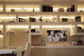 Arredare Il Soggiorno Con Librerie In Cartongesso Homify Design Libreria Di Casa Arredamento Soggiorno Moderno