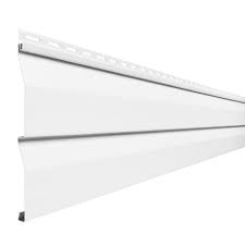 Double 4 5 In X 145 In White Vinyl Dutch Lap Siding