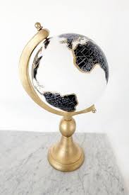 This listing is for a custom hand painted 12 diameter globe for wedding guests to sign and/or home decor. Bright Living Trendy Home Decor Globe Diy Decor