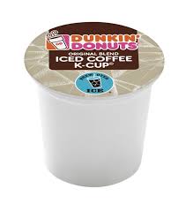 2 tbsp milk or other creamer (optional); Home Ice Advantage Dunkin Donuts Introduces Iced Coffee K Cup Packs Dunkin