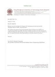 Format Of Acknowledgement Letter 2nd Week Business English Letter For Kmutnb Officers