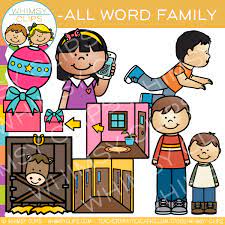 Engage your students with these word family word sorts. All Word Family Clip Art Images Illustrations Whimsy Clips