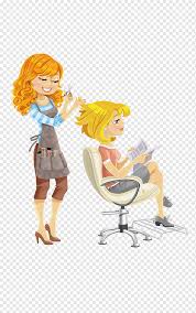 I think it's best to simplify. Woman Standing While Cutter Hair Beside Sitting Woman Illustration Hairdresser Hair Clipper Comb Hairstyle Drawing Haircut Girl Fashion Girl Fashion Fictional Character Png Pngwing