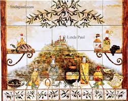 White and yellow gold that will make your kitchen backsplash a uniquely designed masterpiece and bring your kitchen to life. Italian Tile Backsplash Kitchen Tiles Murals Ideas