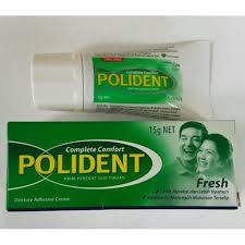 Gigi palsu yang di lem. Polident Complete Lem Gigi Palsu 20gr Polident Adhesive Polident Krim Perekat Gigi Tiruan 20gr Shopee Indonesia