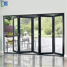 Nanawall folding patio doors are designed for large glass openings. China Exterior Aluminum Folding Glass Patio Door For Commercial Grade Buildings China Aluminium Folding Doors Aluminum Alloy