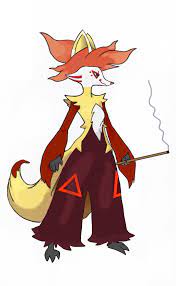 I've always felt that Delphox design was lacking so I made either a redesign  for the original or a hisuian form if you will (OC) : r/pokemon