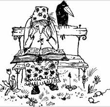 Die Kleine Hexe Otfried Preussler Chitat Onlajn Hexen Ausmalen Illustration