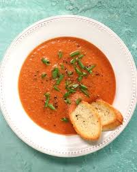 When the weather turns cold, there's nothing like a warm tomato soup with chunks of crusty bread mixed in. Southern Living Roasted Tomato Soup With Cheddar Cheese Facebook