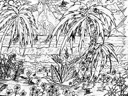 Feel free to post them on our facebook page or share on instagram ! Tropical Sunset Coloring Pages