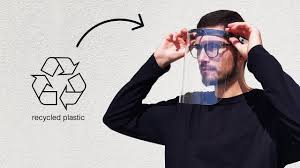 Face shield ist für den mehrfachgebrauch geeignet und kann leicht desinfiziert face shield ist sehr gut für brillenträger, allergiker und asthmatiker geeignet und gewährleistet ein langes beeinträchtigungsfreies arbeiten. Gesichtsschutzmasken Aus Recyceltem Kunststoff Regional Produziert