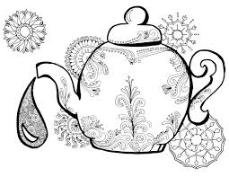 Check out our tea coloring pages selection for the very best in unique or custom, handmade pieces from our shops. Tea Coloring Pages For Adults 5 New Hand Drawn Pages