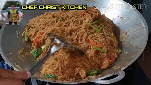 Mee hoon goreng yang sangatlah sedap nyer azie kitchen. Viral Resepi Mee Hoon Goreng Campur Special Versi Chef Christ Kitchen Youtube
