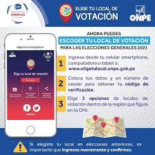 La página te proporcionará el aula, el piso, el pabellón, la dirección del local para sufragar y un croquis de la sala donde se encuentra tu mesa de votación. Onpe Elije Tu Lugar De Votacion Mas Cercano Municipalidad Distrital De El Porvenir