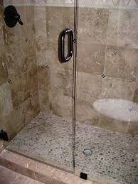 And they are easy to get that you can gather them from a river or creek. Small Bathroom Ideas Travertine Tile River Rock Design Minimalist Home Design Ideas
