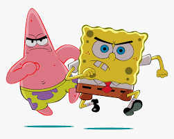 Patrick the starfish opening mouth, patrick star mr. Spongebob And Patrick Spongebob Vector Hd Png Download Kindpng