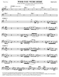 With deepest gratitude, thank you, thich nhat hanh and all who helped bring you and you are here to me and to others whom i will share it with. Wish You Were Here Tenor Sax Sheet Music Pdf Download Sheetmusicdbs Com