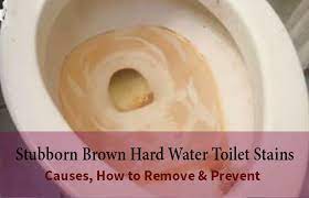 How To Remove Stubborn Hard Water Brown Stains From Toilet Bowls Rings Sediments Toiletseek