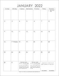 Printable calendars and planners budget worksheets financial calculators learn new tricks! 2022 Calendar Templates And Images
