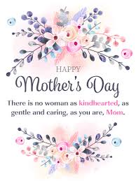 Thank you for everything you've done for us. A Kind Soul Happy Mother S Day Card From Daughter Birthday Greeting Cards By Davia