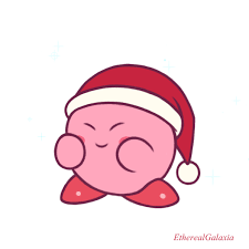 Check spelling or type a new query. Meta S Art Cute Christmas Themed Kirby Stickers C Set One Is