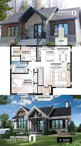 Small, charming & affordable house & cottage designs. Discover The Plan 3153 Barrington Which Will Please You For Its 2 Bedrooms And For Its Modern Rustic Styles Small Modern Home Beach House Floor Plans Craftsman House Plans