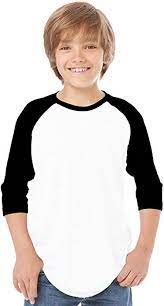 Amazon Com Hat And Beyond Rd Kids 3 4 Raglan Sleeves T Shirt Child Youth Slim Fit T Shirts X Small 2 3 Year White Pink Clothing Sleeves Shirts Fashion