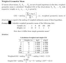 Geometric Mean In Quantitative Techniques For Management Tutorial 05 February 2021 Learn Geometric Mean In Quantitative Techniques For Management Tutorial 9840 Wisdom Jobs India