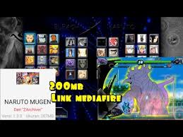In this game have only 2 play options namely single play mod and team play mode. Full Char Ukuran Kecil Naruto Mugen Android 200mb Youtube
