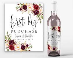 Printable Wine Label Template Wine Bottle Labels Bridal Wine Etsy Wine Label Template Wine Label Printable Free Printable Wine Labels