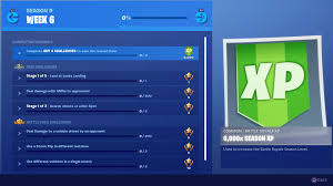 I also show you a bonus way of getting 50,000 xp. Fortnite Week 6 Challenges How To Complete All Season 9 Week 6 Battle Pass Challenges Usgamer