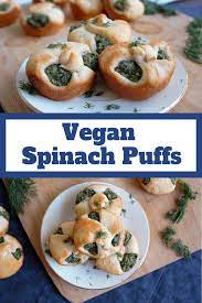 Spinach Puff Pastry Recipe Spinach Puff Healthy Vegan Snacks Recipes