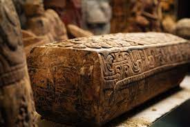 Closeup of ancient artifact with intricate carvings and markings created with generative ai | Premium AI-generated image