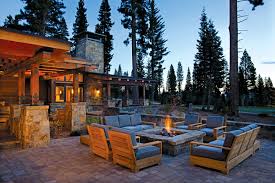 Our mountain house plans collection includes floor plans for mountain homes, lodges, ski cabins, and second homes in high country vacation destinations. Rustic Homes A Contemporary California Timber Frame House