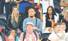 Luise Neck (L), gilrfriend of Julian Brandt, DFB 17 , Sarah Kehrer  girlfriend of Serge GNABRY DFB