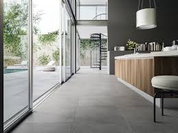 Ceramiche Refin Sizes Things Up With Wide Collection Of Xxl Tiles Concrete Floors Living Room Concrete Floors Concrete Tile Floor