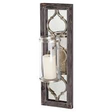 Unique pair of french country wood and metal wall sconce candle holders new. Accent Your Console Or Mantel Display With This Candleholder The Perfect Piece For Any Tabletop Ensemble Candle Sconces Wall Candles Candle Wall Sconces