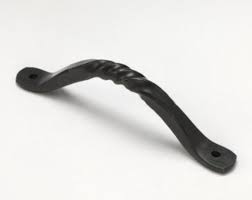 4 Twisted Handle Farmhouse Cabinet Pull Farmhouse Etsy Wrought Iron Cabinet Hardware Iron Cabinet Hardware Door Handles